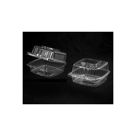 Handi-Foil Handi-Foil 5" Square Deep Plastic Container, PK500 6051D-500